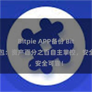 Bitpie APP备份 Bitpie钱包：资产百分之百自主掌控，安全可靠！