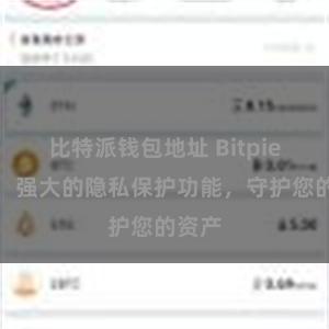 比特派钱包地址 Bitpie钱包：强大的隐私保护功能，守护您的资产