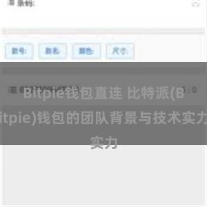 Bitpie钱包直连 比特派(Bitpie)钱包的团队背景与技术实力