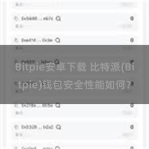 Bitpie安卓下载 比特派(Bitpie)钱包安全性能如何？