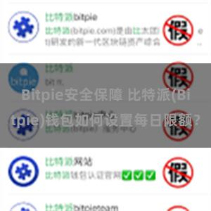 Bitpie安全保障 比特派(Bitpie)钱包如何设置每日限额？