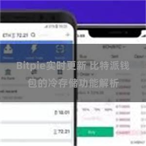 Bitpie实时更新 比特派钱包的冷存储功能解析