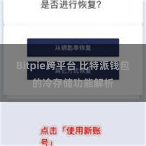 Bitpie跨平台 比特派钱包的冷存储功能解析