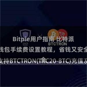 Bitpie用户指南 比特派钱包手续费设置教程，省钱又安全