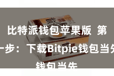 比特派钱包苹果版  第一步：下载Bitpie钱包当先